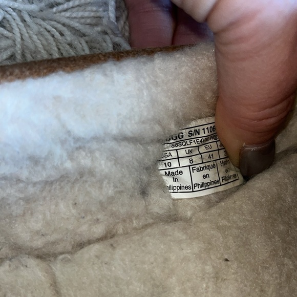 UGG Ansley Slippers Brown Chestnut Women’s Size 10 - Picture 11 of 11